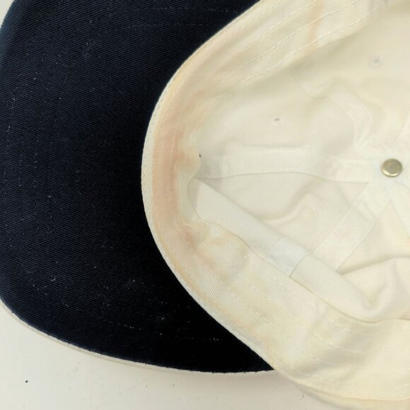 Vintage Polo Ralph Lauren White Baseball Cap Adjustable - Picture 12 of 12
